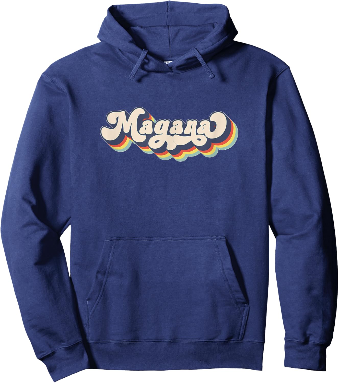 MAGANA Family Name Personalized Surname MAGANA Hoodie - Hoodie | Navy