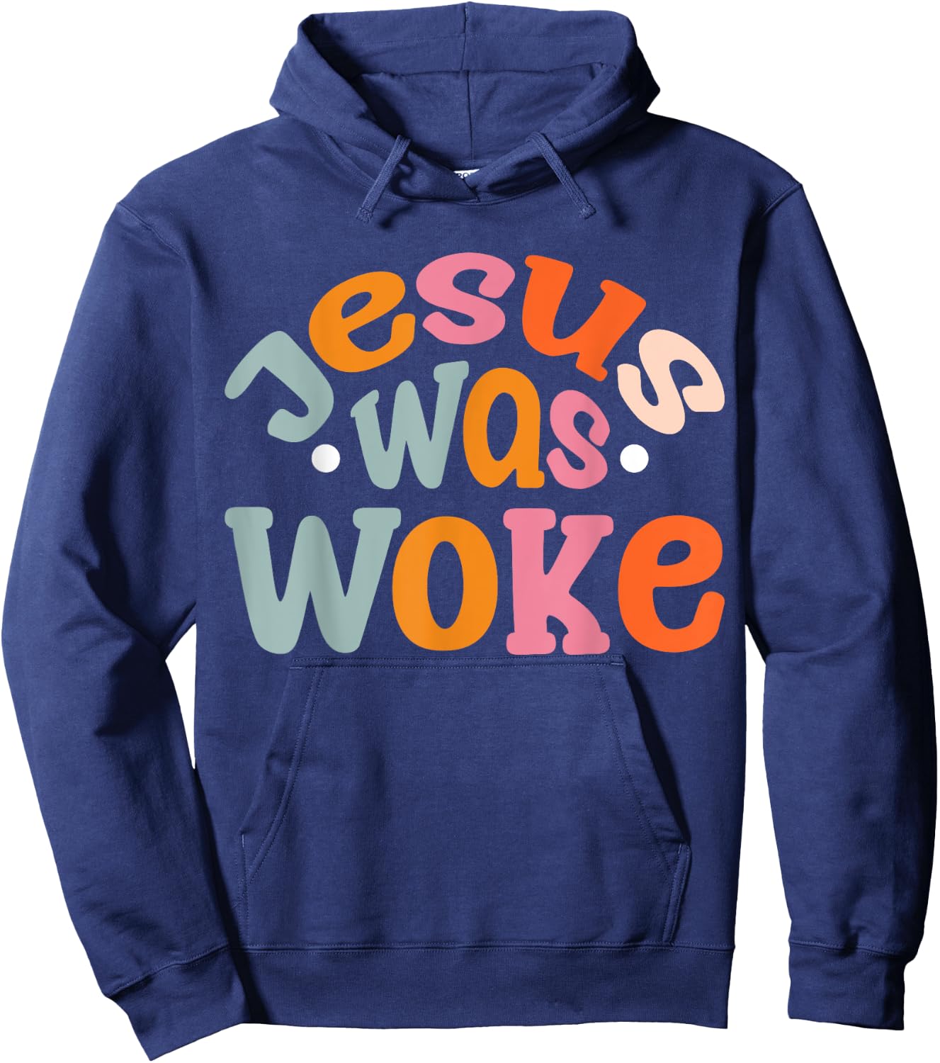 Jesus Was Woke Hoodie - Hoodie | Navy