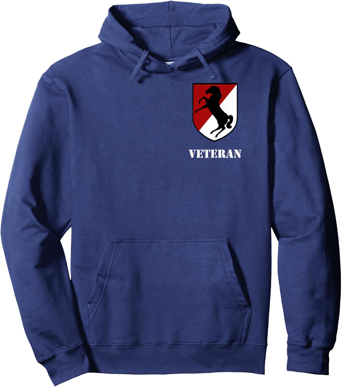 11th Armored Cavalry Regiment - 11th ACR Veteran Hoodie - Hoodie | Navy