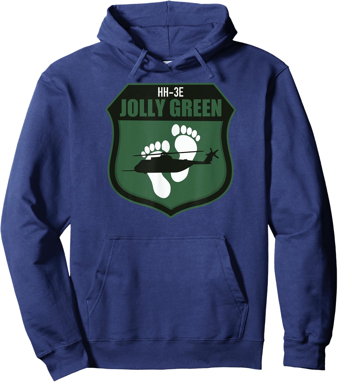 HH-3E Jolly Green Hoodie - Hoodie | Navy
