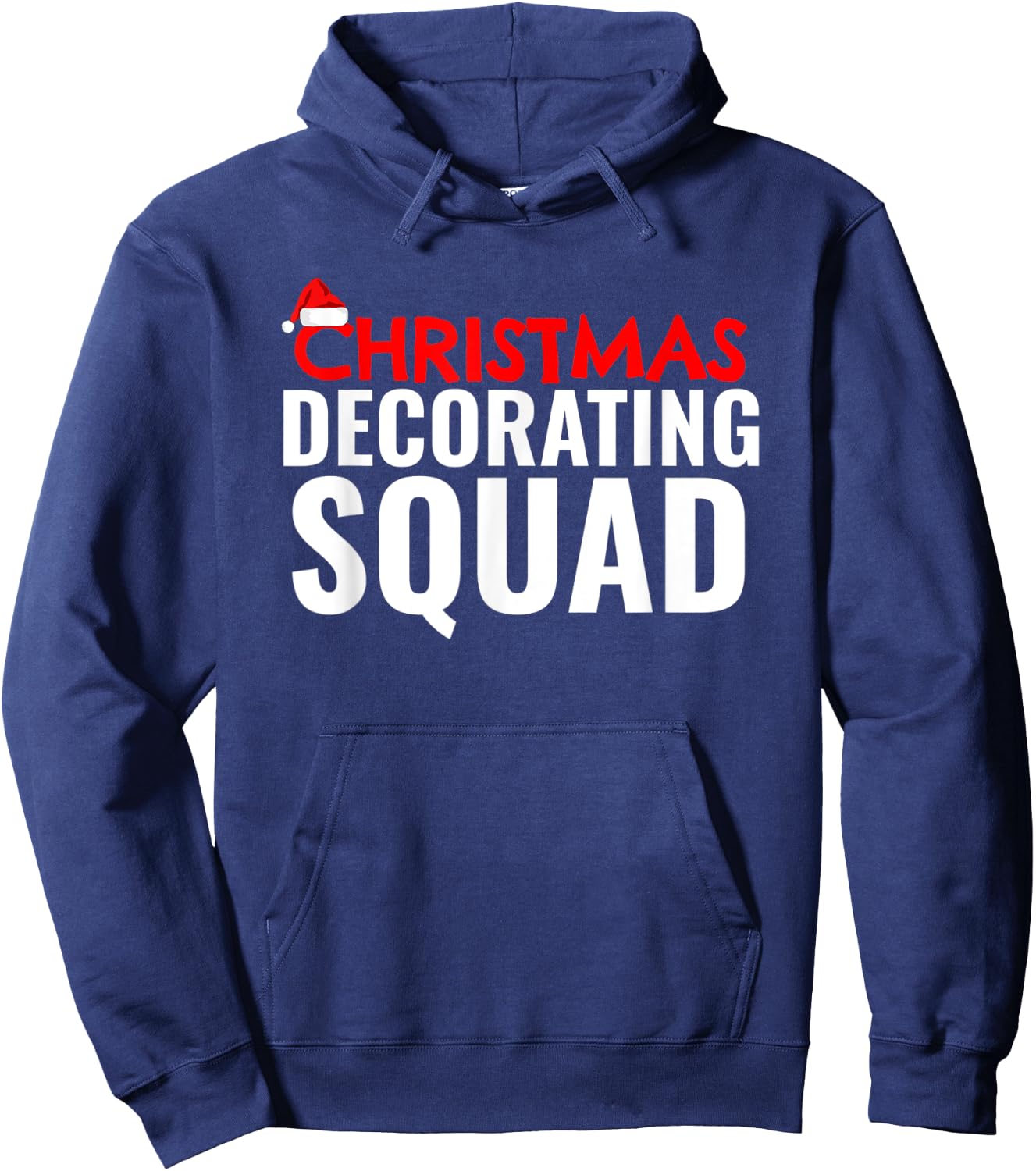 Christmas Decorating Squad Xmas Holiday Season Decoration Hoodie - Hoodie | Navy