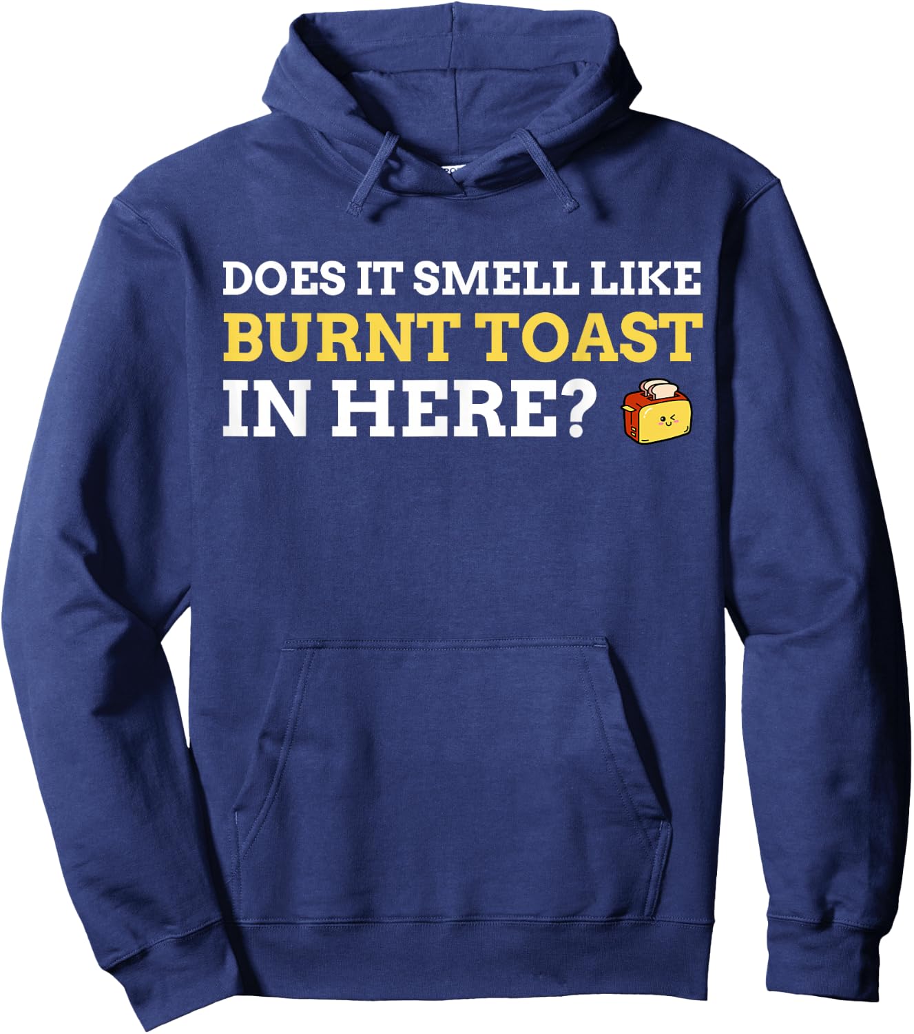 Burnt Toast Brain Attack Gifts & Funny Stroke Survivor Hoodie - Hoodie | Navy