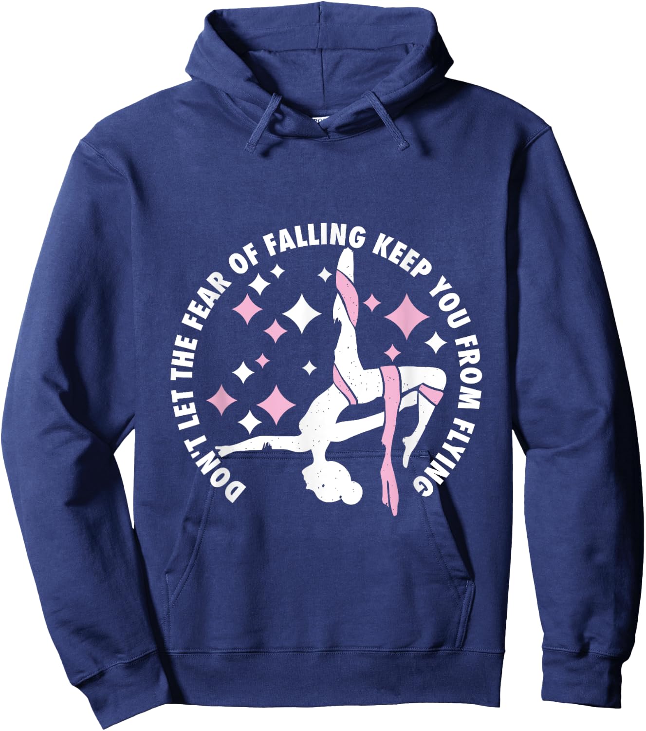 Aerialist | Aerial Yoga | Circus Artist from Silk Acrobatics Hoodie - Hoodie | Navy