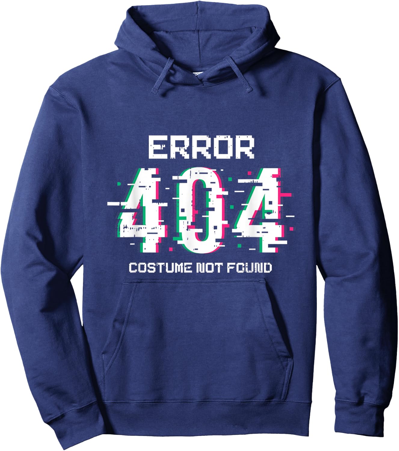 Error 404 Costume Not Found Halloween Funny Coding Coder Hoodie - Hoodie | Navy
