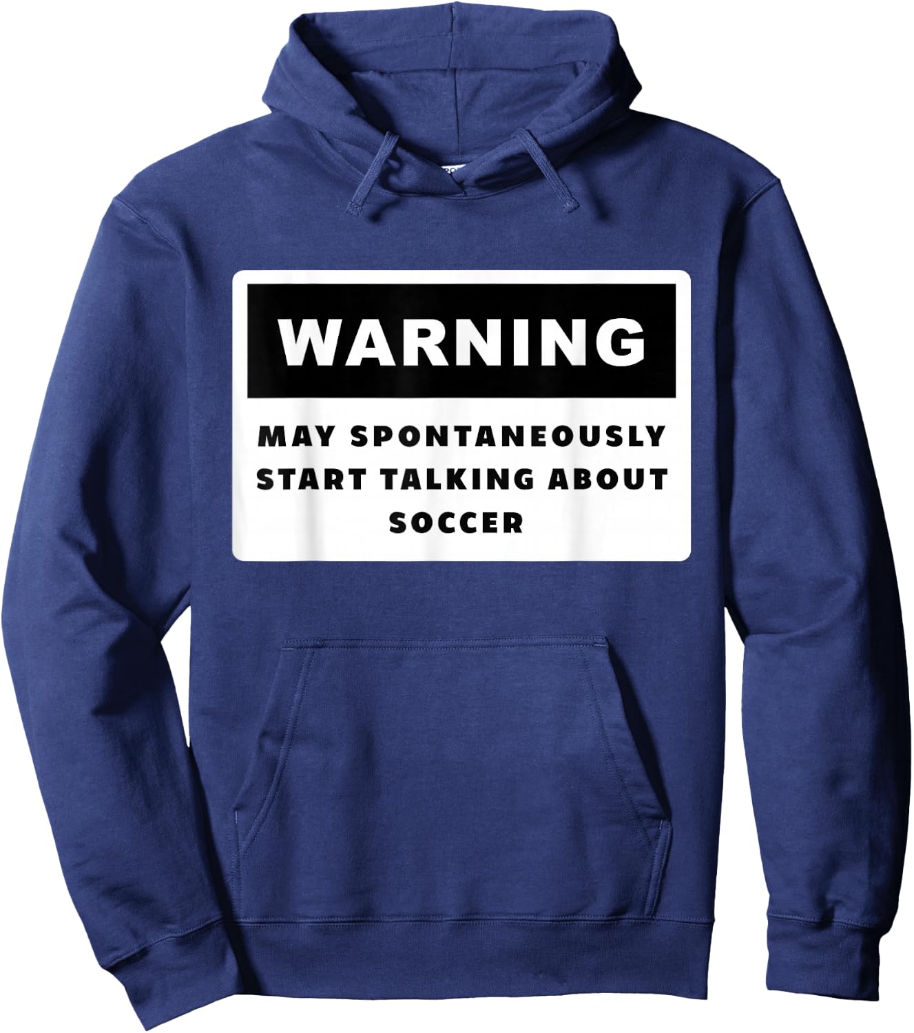 Soccer Apparel - Funny Soccer Hoodie - Hoodie | Navy