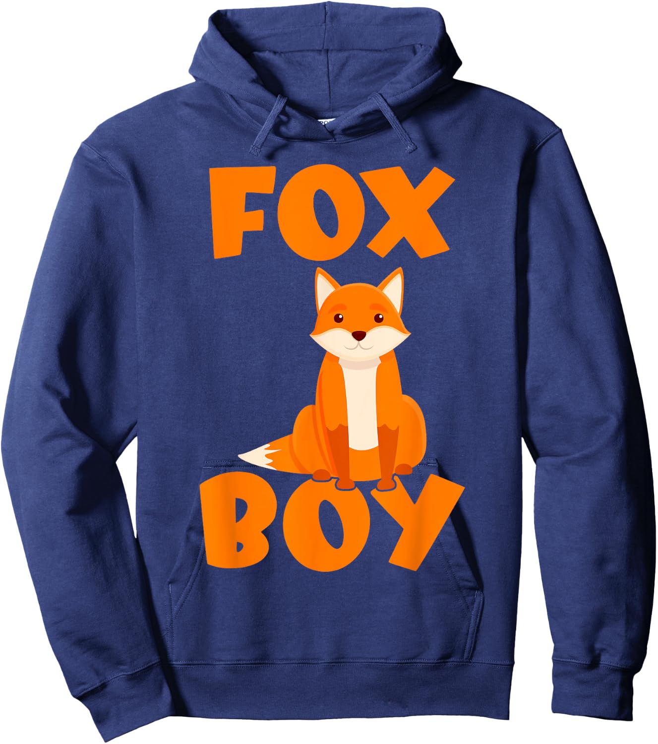 Fox Boy Hoodie - Hoodie | Navy