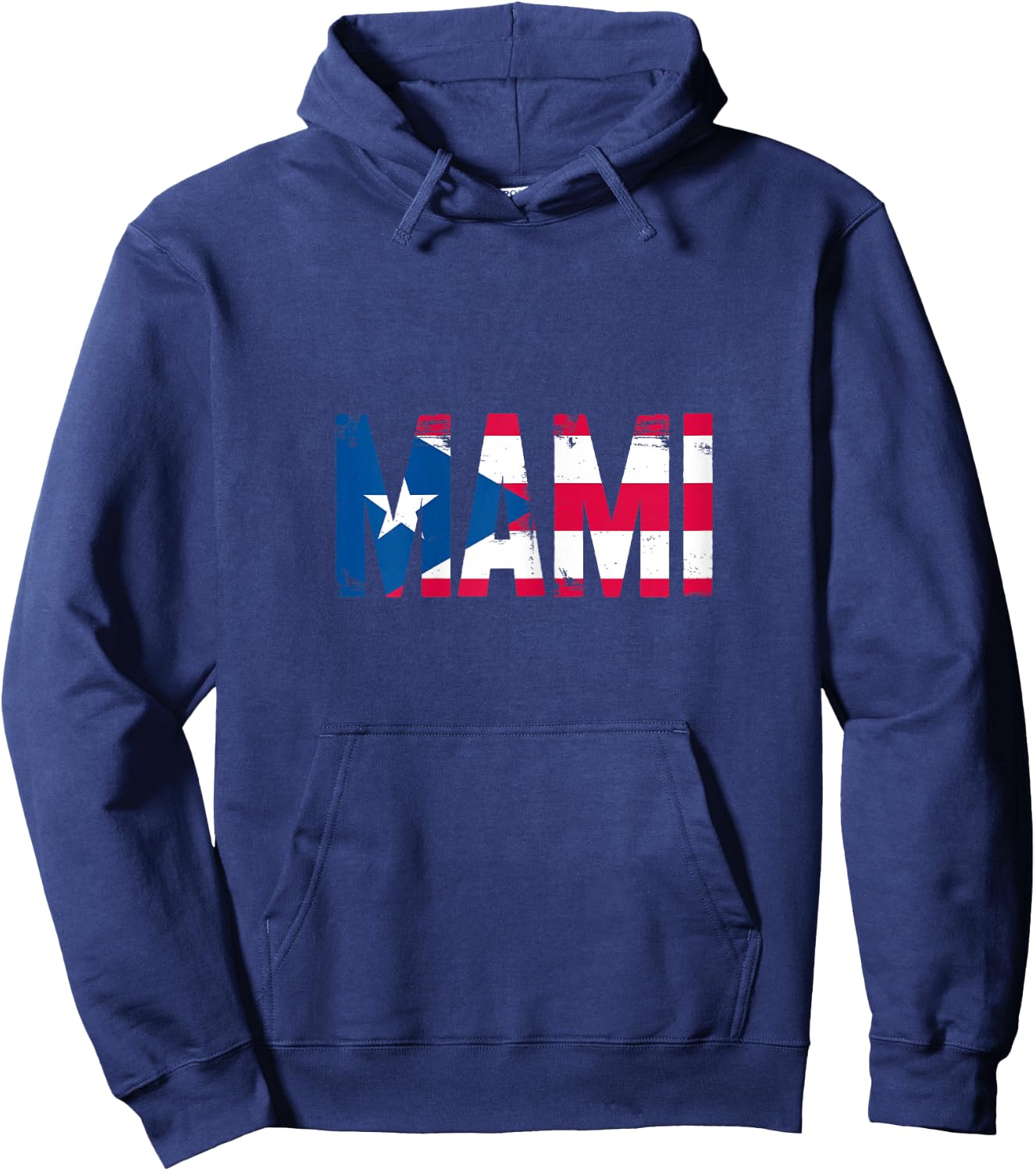 Mami Puerto Rican Mom Mommy Mother Puerto Rico Flag Hoodie - Hoodie | Navy