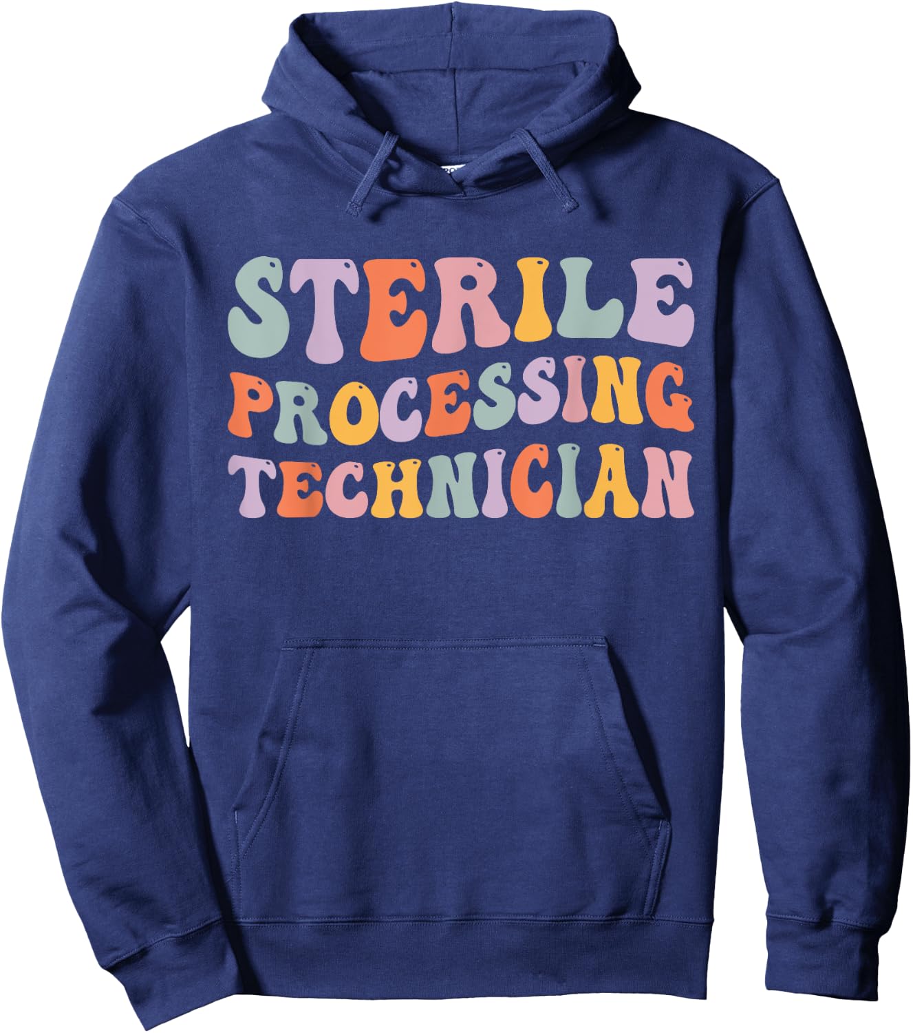 Sterile Processing Tech Sterile Processing Technician Hoodie - Hoodie | Navy