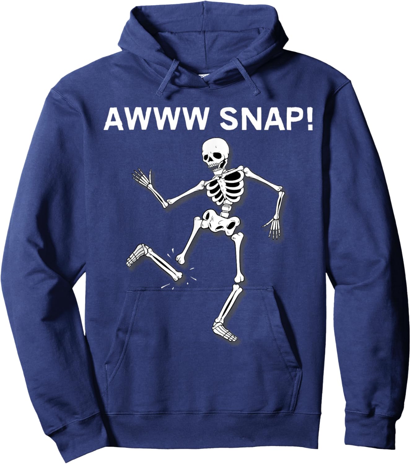 Funny Broken Leg Art Women Kids Foot Ankle Surgery Hoodie - Hoodie | Navy