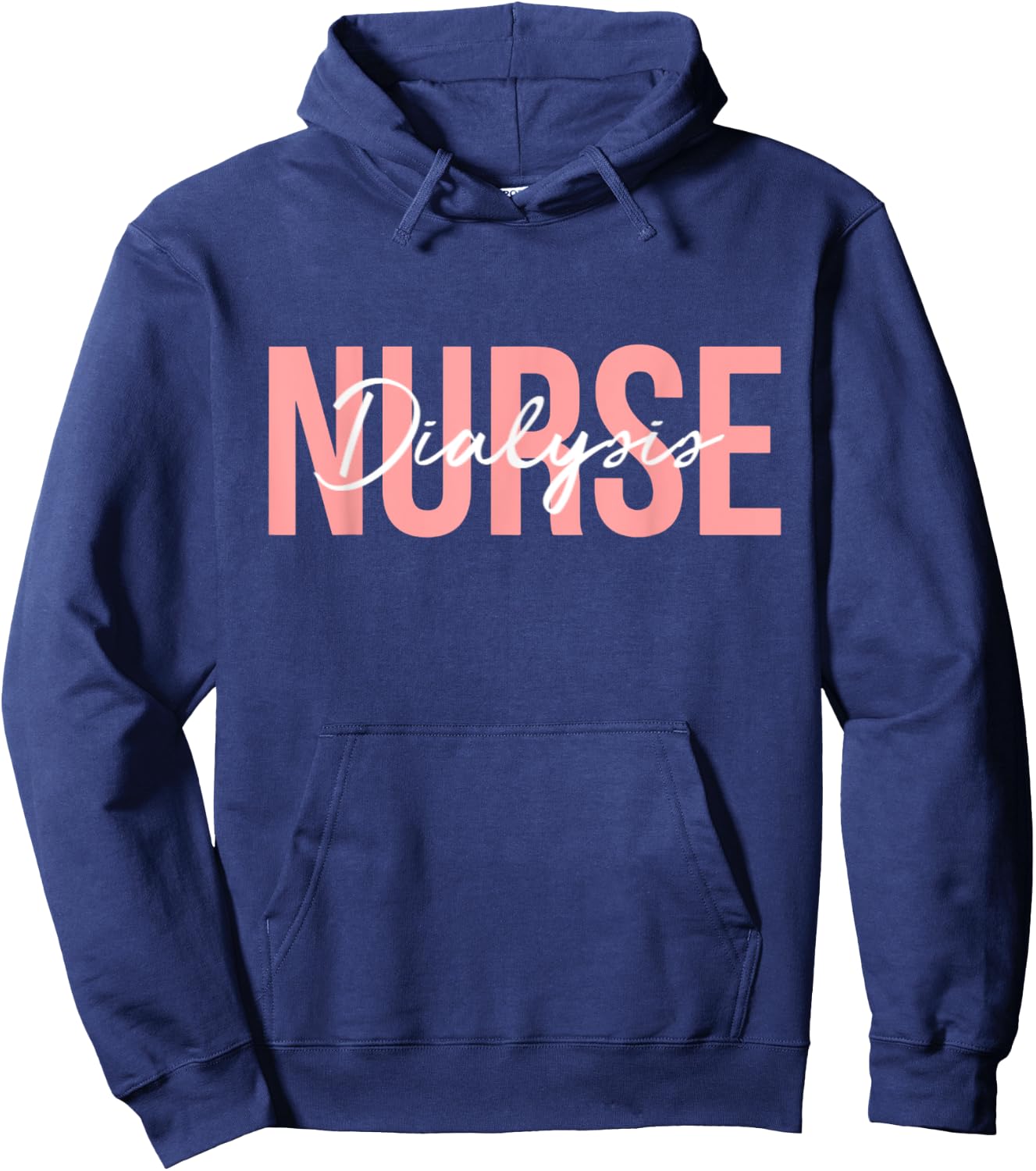 Dialysis Nurse Nephrology Nursing Hoodie - Hoodie | Navy