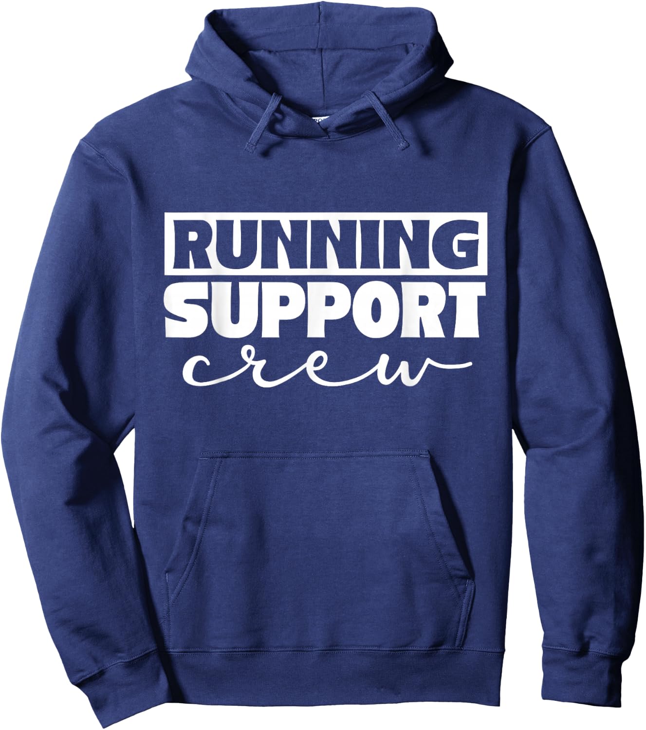 Running Support Crew Jogging Running Runner Running Hoodie - Hoodie | Navy