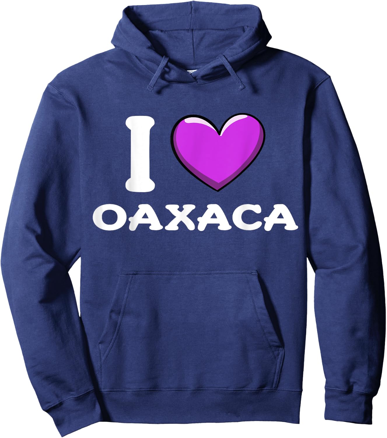 I Love Oaxaca Mexico Hoodie - Hoodie | Navy