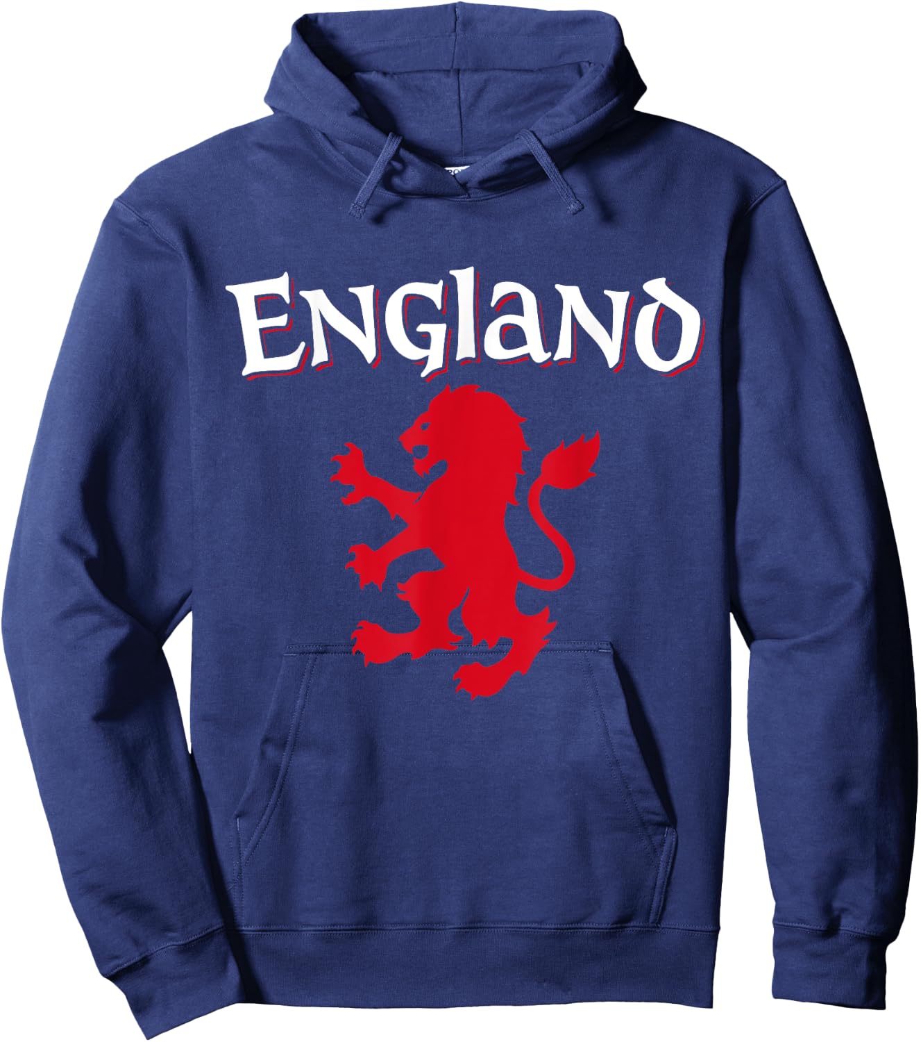 England Rampant Lion Hoodie - Hoodie | Navy
