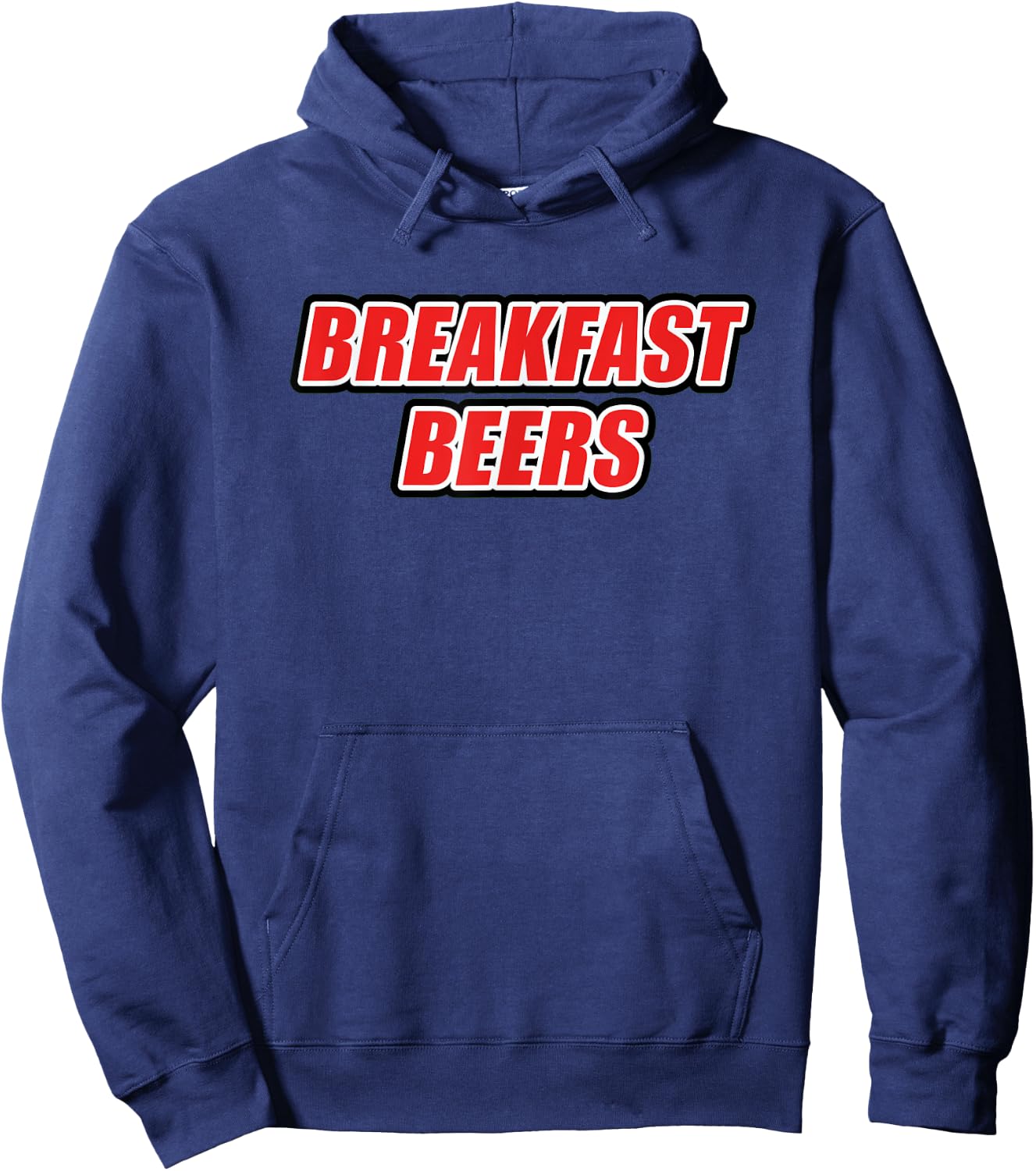 Breakfast Beers Hoodie - Hoodie | Navy