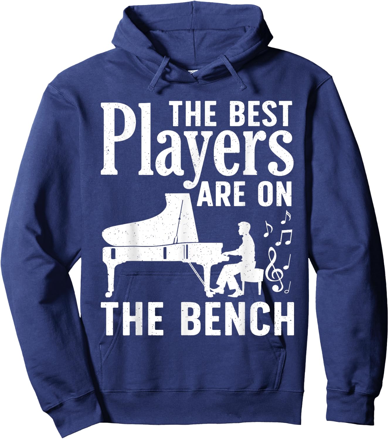 Funny Piano Player Women Music Lovers Piano Teacher Hoodie - Hoodie | Navy
