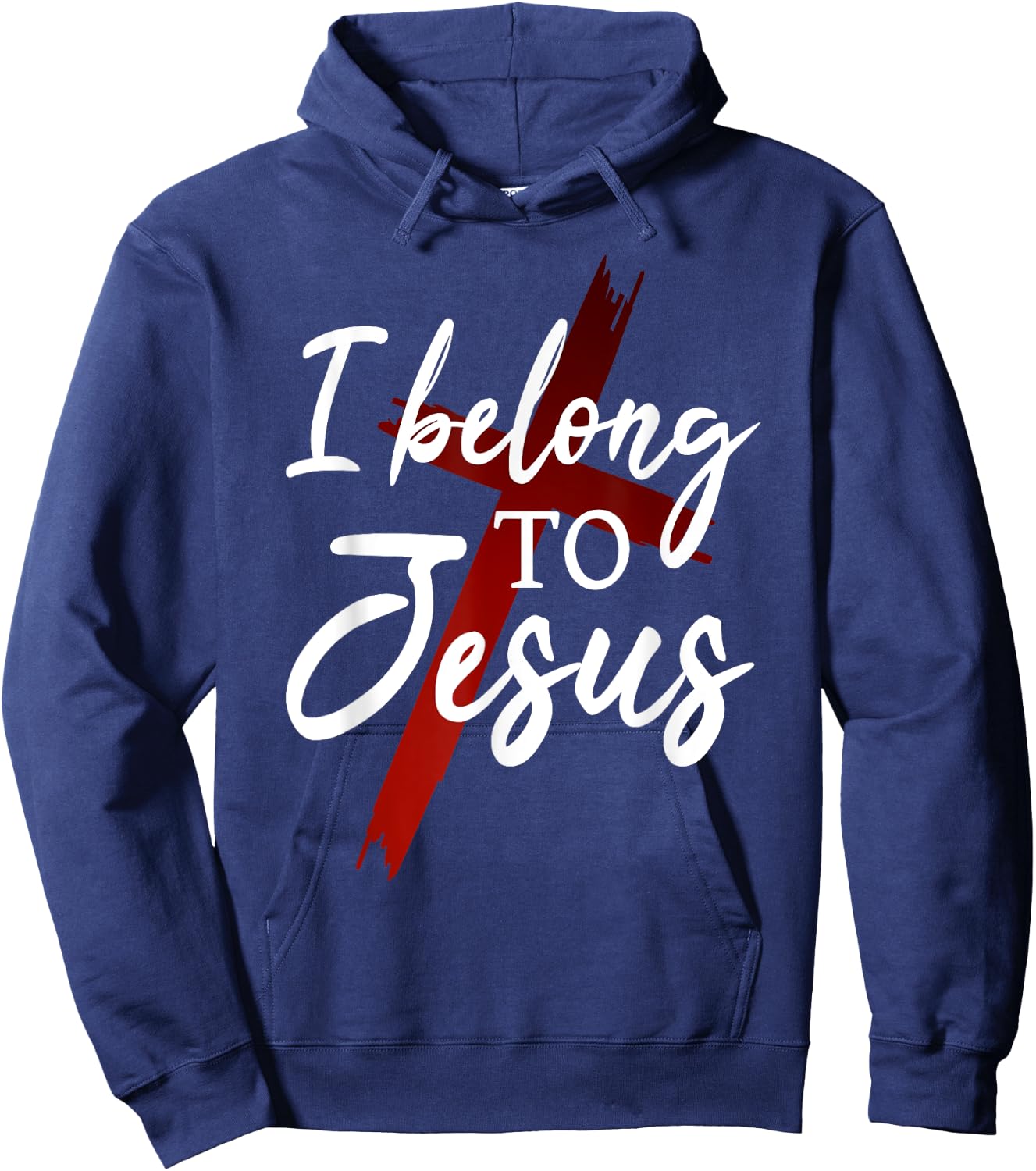 Christian God Faith I belong to jesus Hoodie - Hoodie | Navy