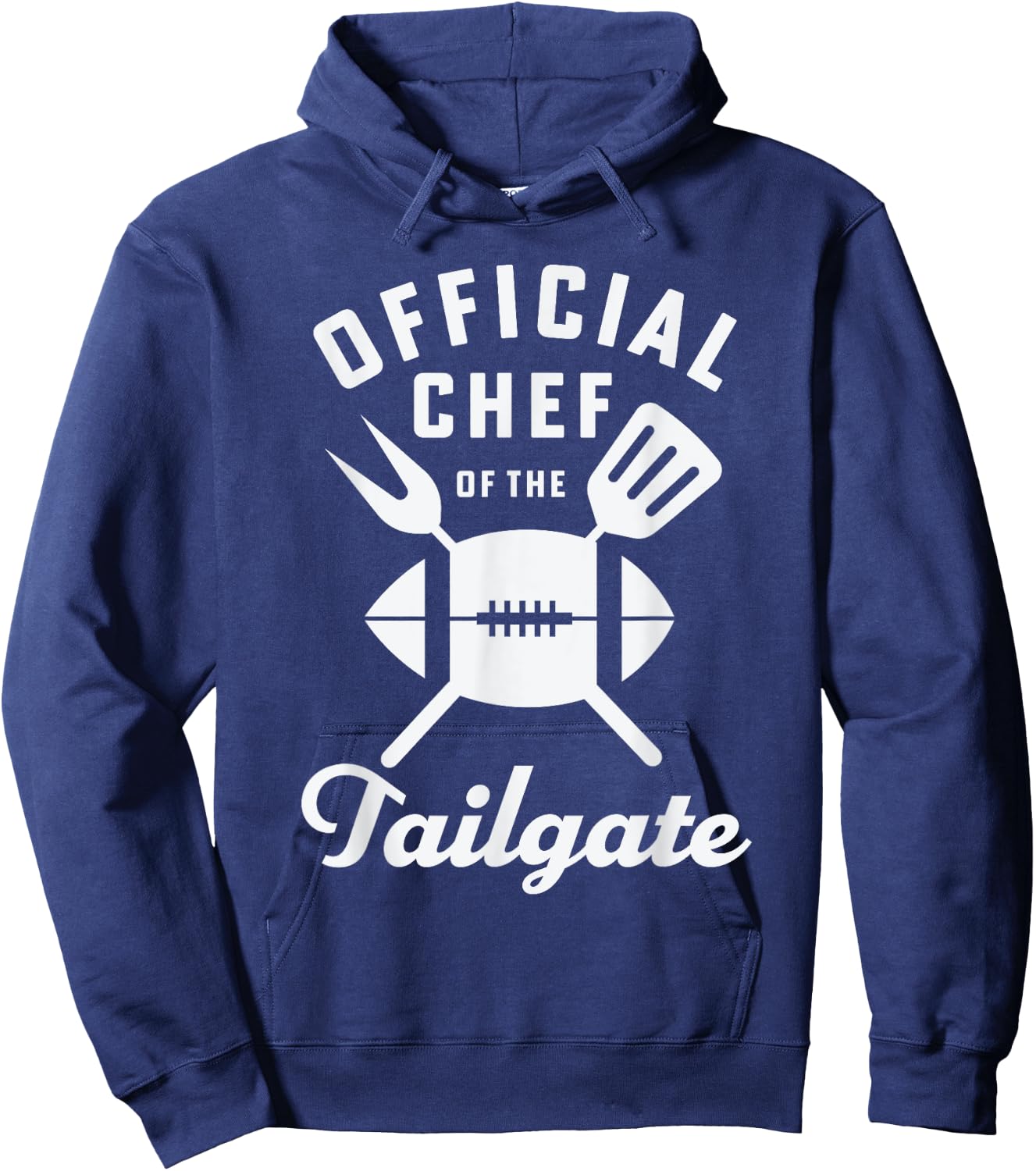 Tailgate Chef Football Tailgating Official Chef Tailgate Hoodie - Hoodie | Navy