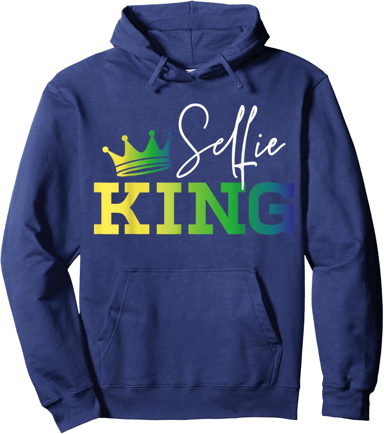Selfie King Camera Lovers Photography Videography Hoodie - Hoodie | Navy