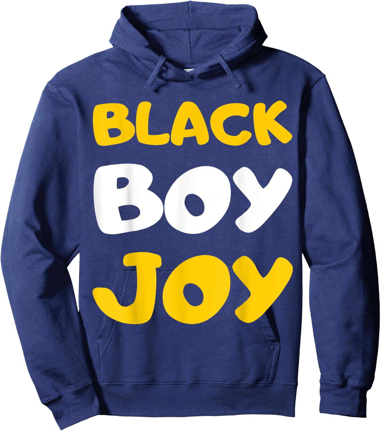 Black Boy Joy African American Black Pride Movement Hoodie - Hoodie | Navy