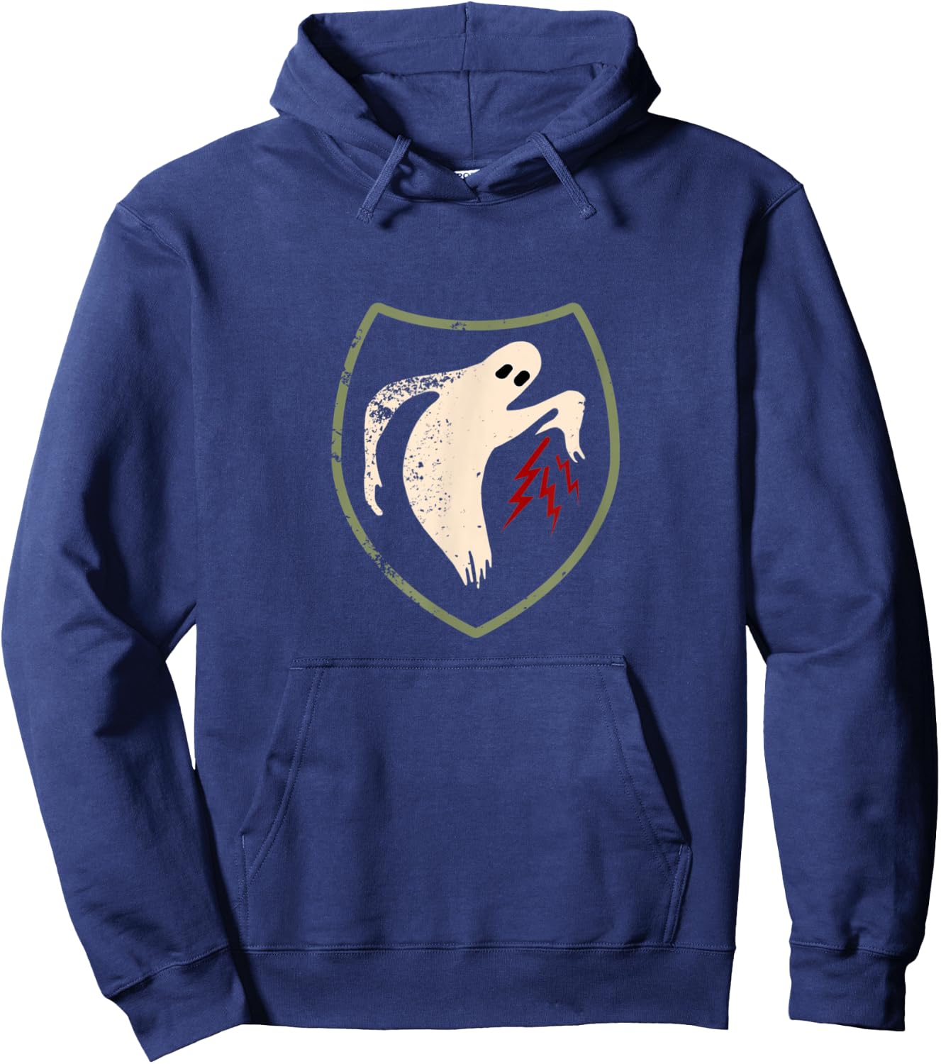WWII Ghost Allied Unit 23rd Headquarters Special Troops Hoodie - Hoodie | Navy