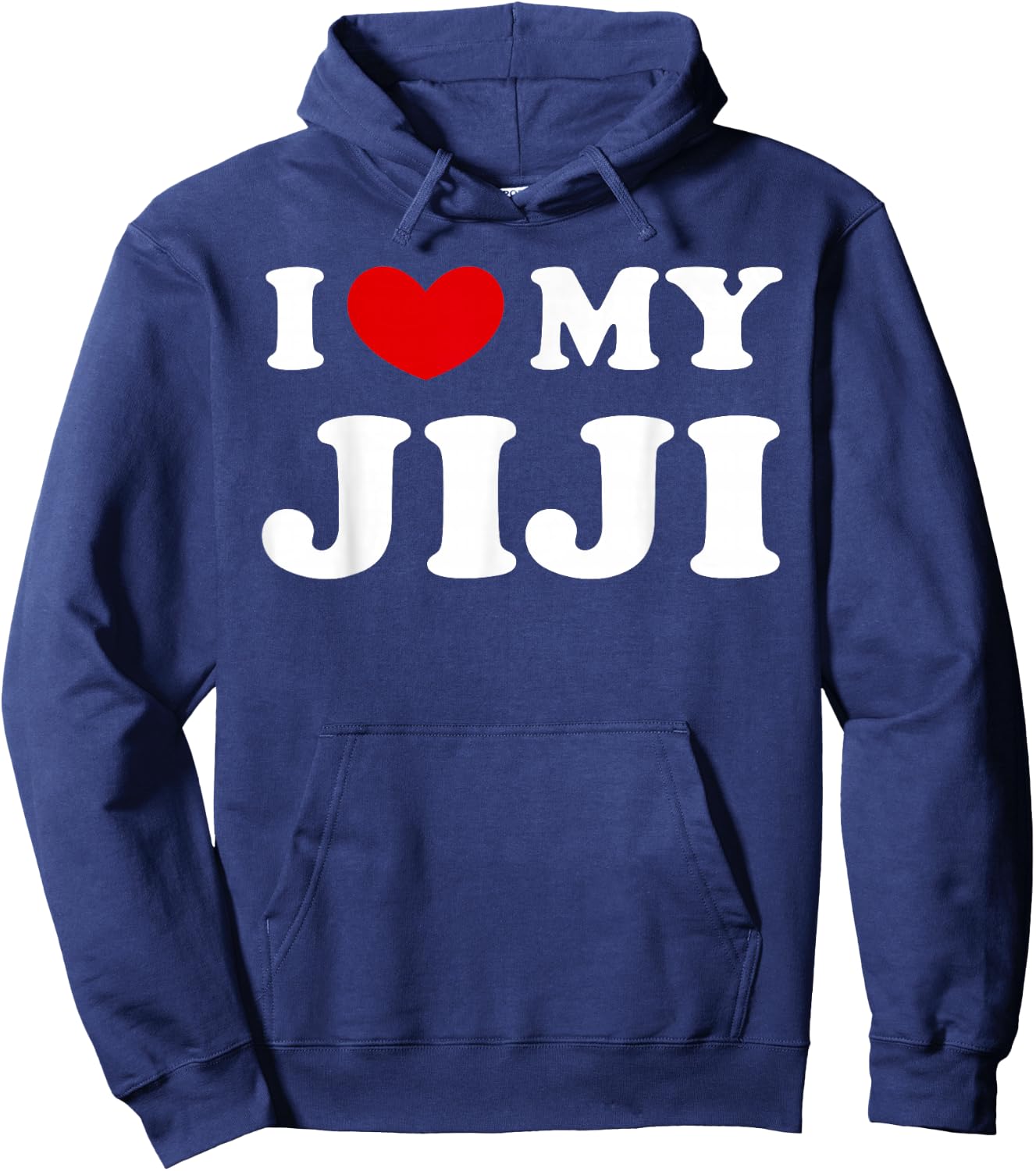 I Love My Jiji, I Love My Jiji Hoodie - Hoodie | Navy
