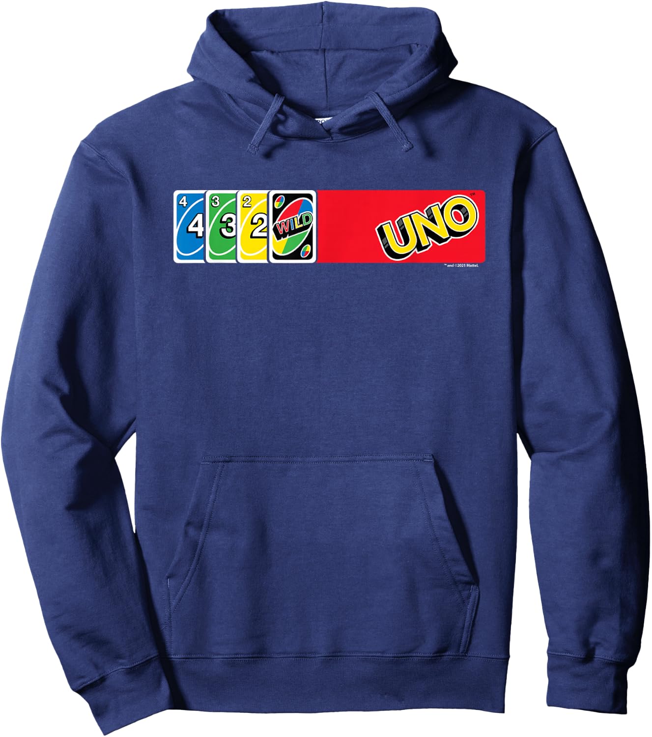 UNO - Card Spread Hoodie - Hoodie | Navy