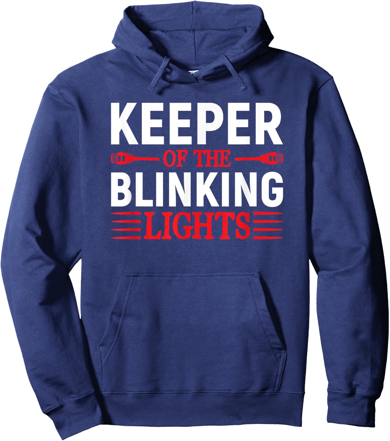 Network Technician Funny Sayings for VLAN Hoodie - Hoodie | Navy