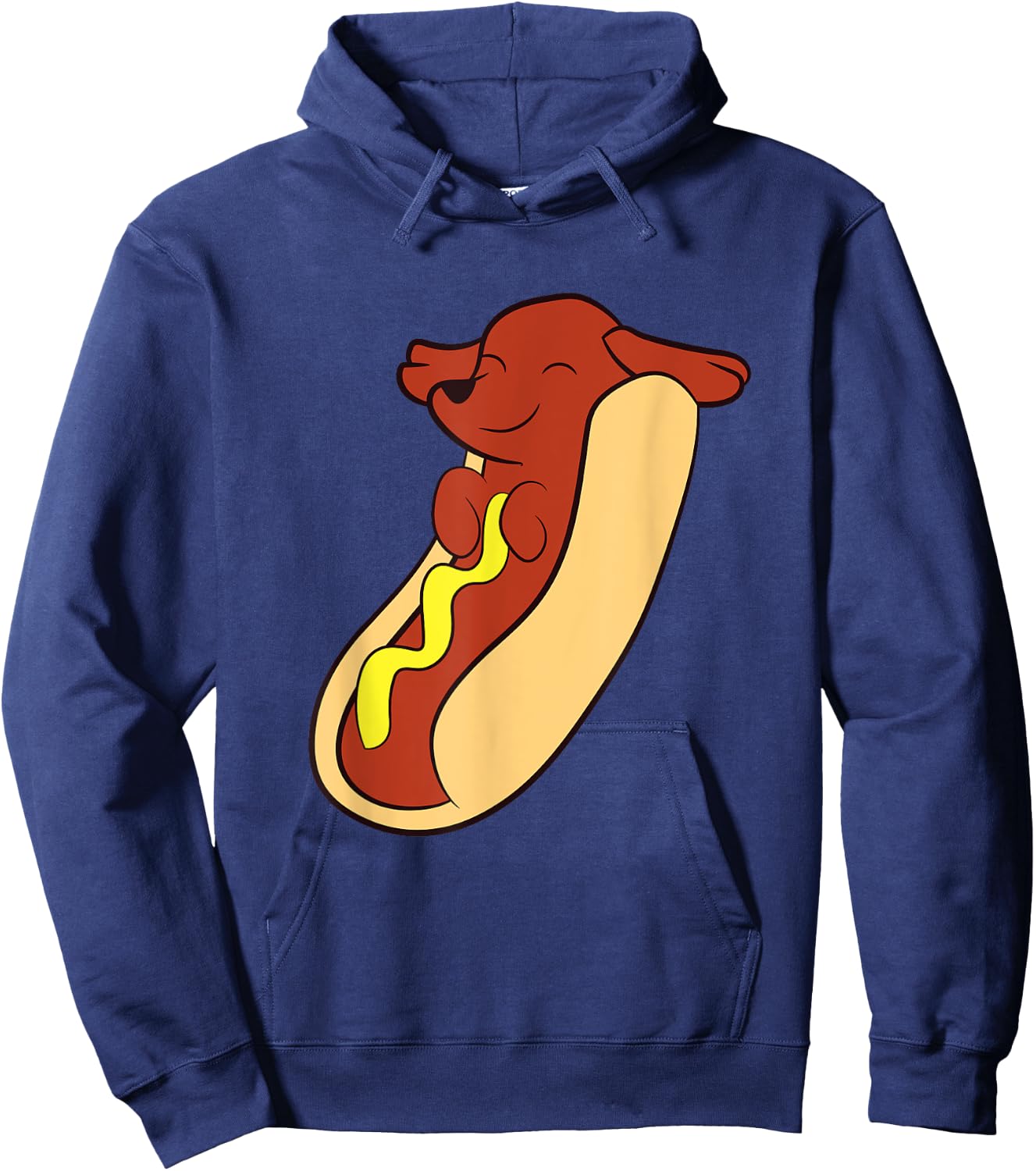 Hotdog Lover Hotdog Dachshund Hot Dog Women Girls Kids Hoodie - Hoodie | Navy