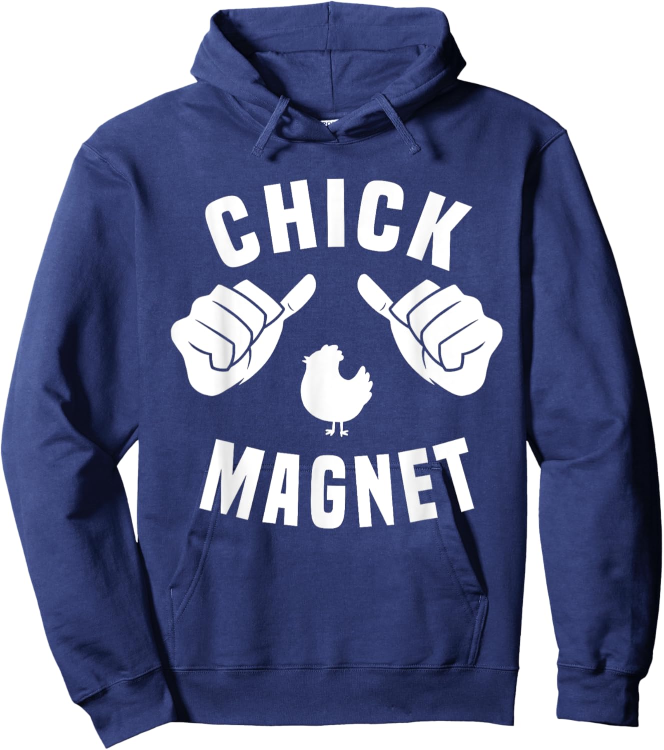 Funny Chick Magnet Costume Chick Lover Hoodie - Hoodie | Navy
