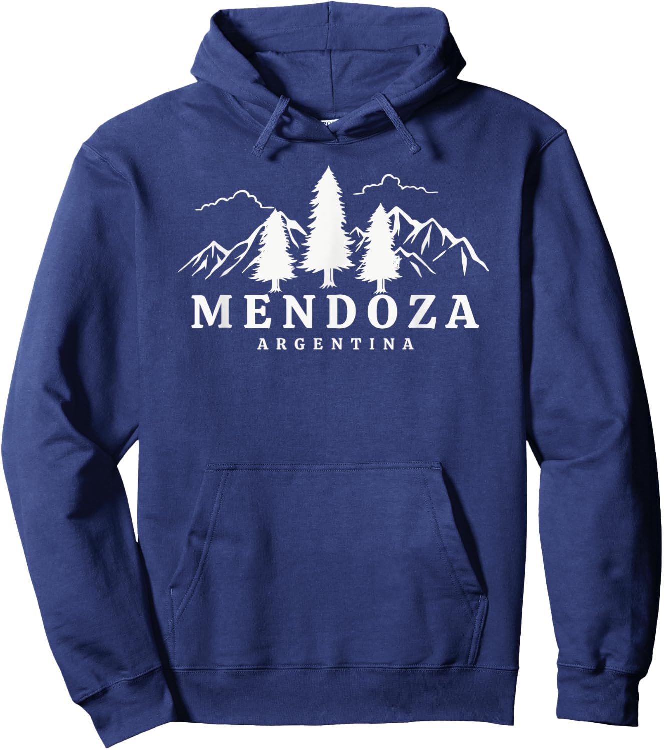 Mendoza Argentina Mountains Hoodie - Hoodie | Navy