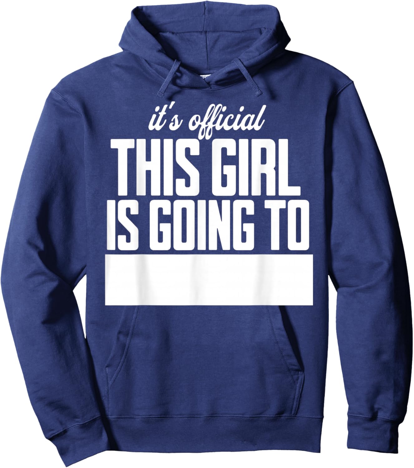 College Decision Day College Reveal Party Acceptance Student Hoodie - Hoodie | Navy