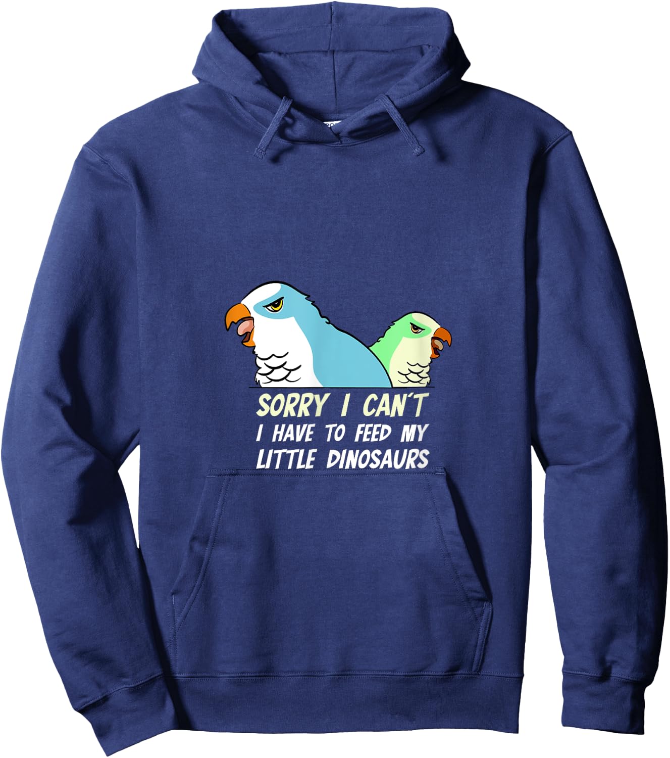 Quaker Parrot Monk Parakeet Hoodie - Hoodie | Navy