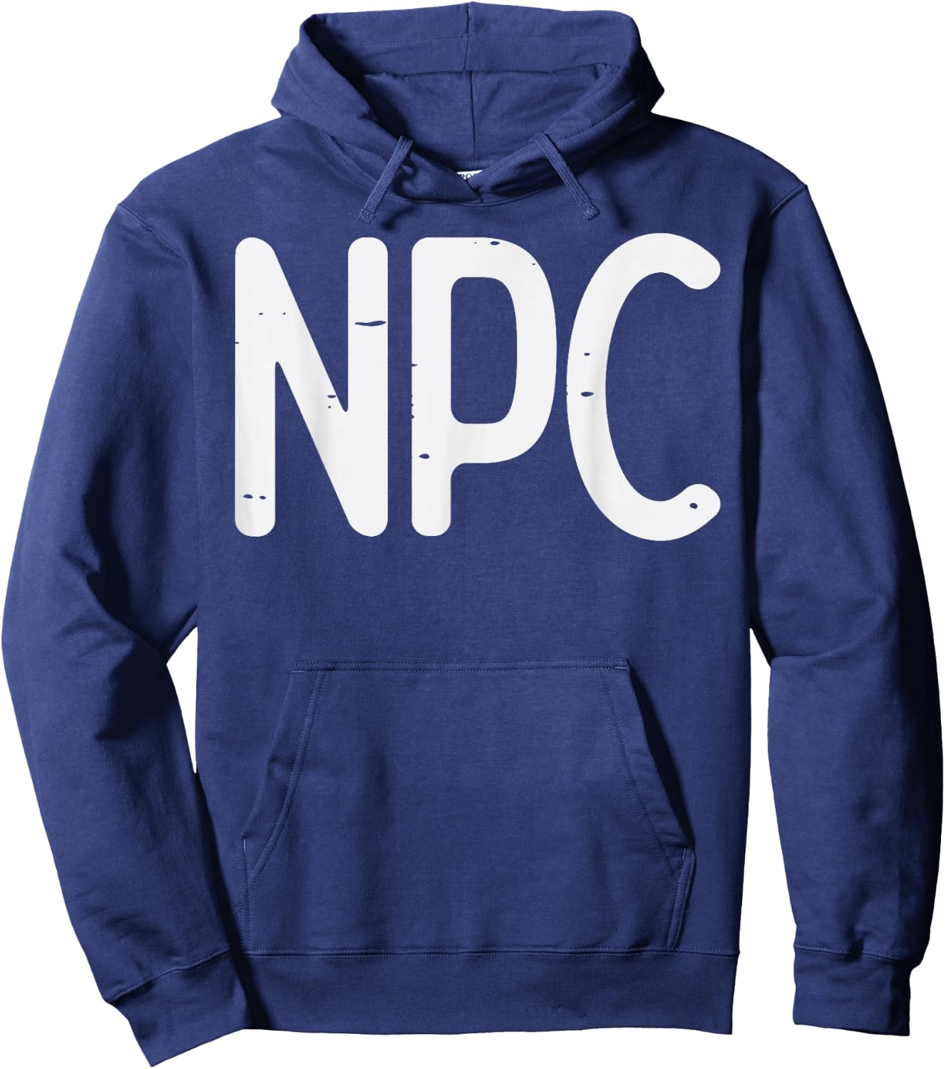 RPG Gamer NPC Funny Non Player Character Men Boys Hoodie - Hoodie | Navy