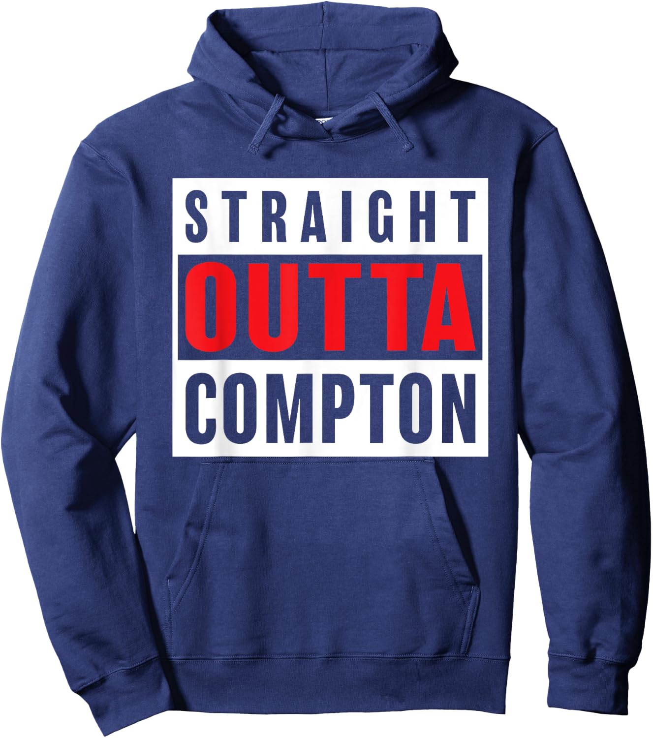 Straight Out Of Compton Hoodie - Hoodie | Navy