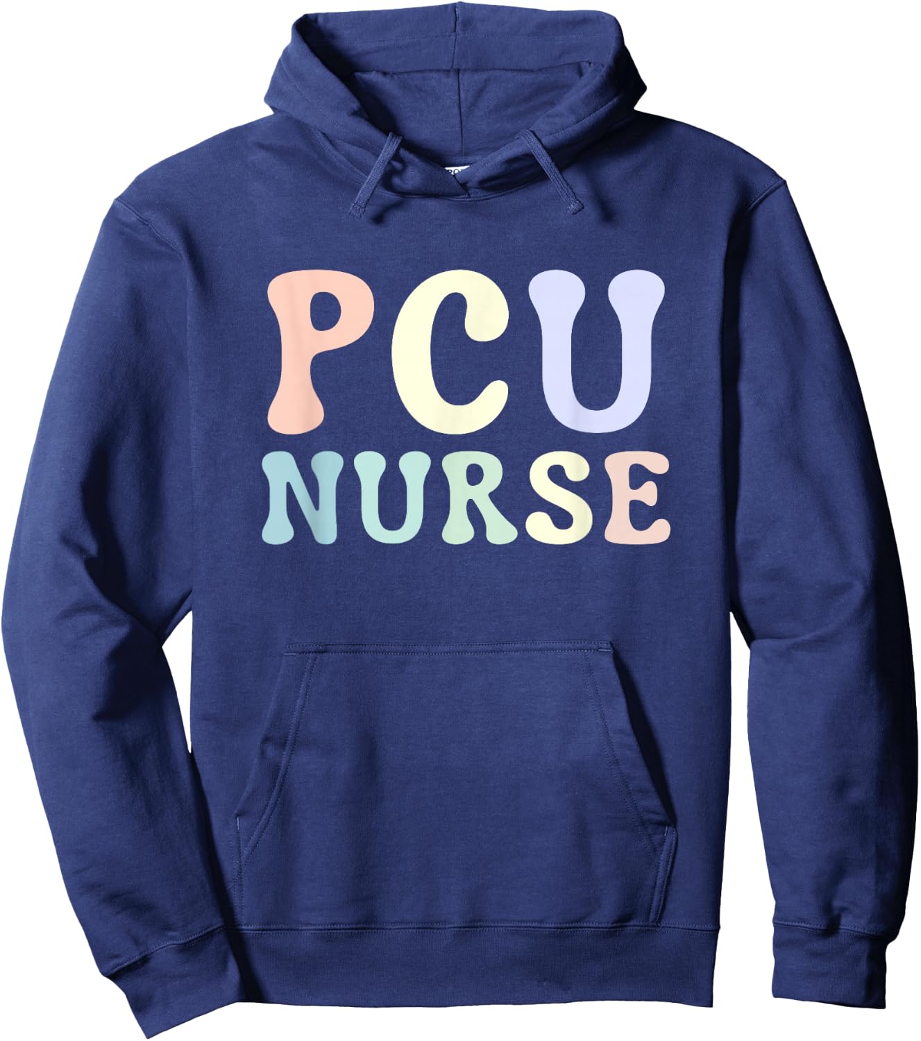 Progressive Care Unit PCU Nurse Emergency Room Nurse Hoodie - Hoodie | Navy