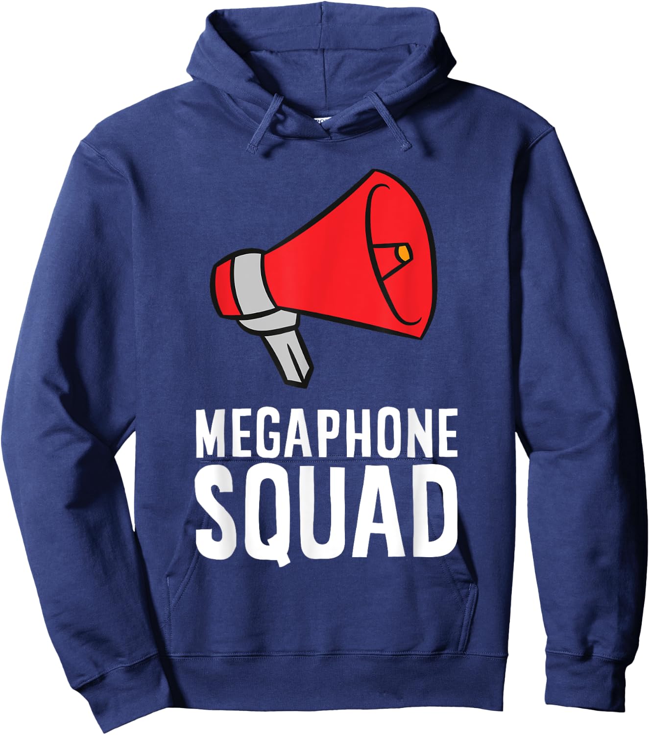 Megaphone Squad Hoodie - Hoodie | Navy