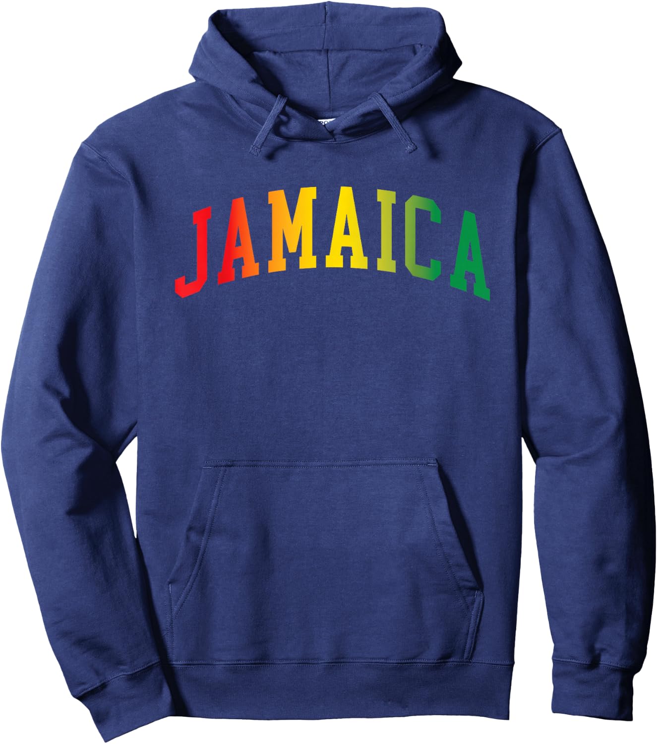 Retro Jamaica Reggae Vintage Jamaican Men Souvenir Hoodie - Hoodie | Navy