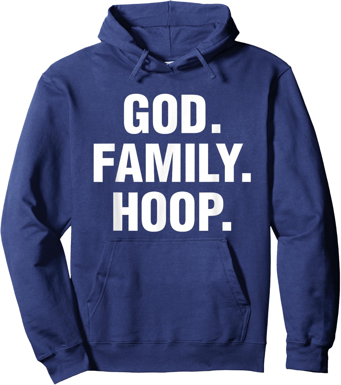 God Family Hoop Gift , Women, Adult, Girls, Boys Hoodie - Hoodie | Navy