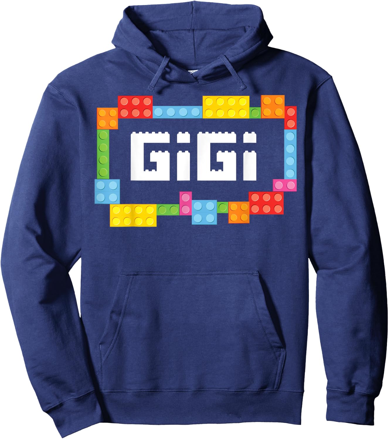 Master builder Gigi Bricks Blocks Building Family Set Hoodie - Hoodie | Navy