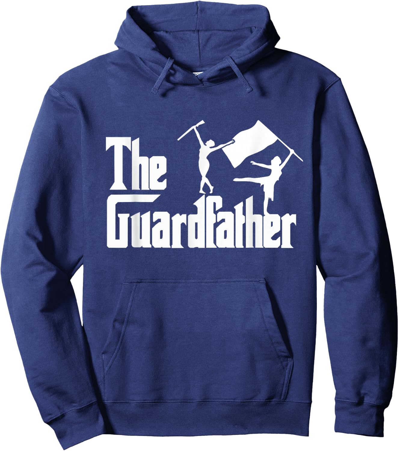 The Guardfather - Color Guard Dad Hoodie - Hoodie | Navy
