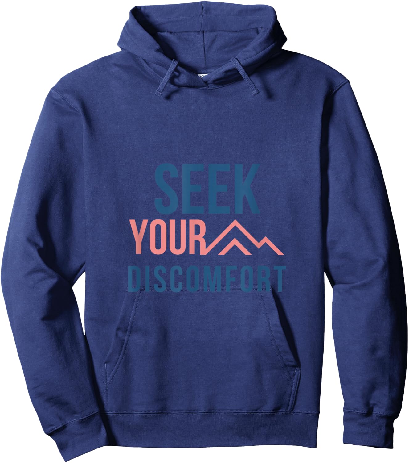 Seek your discomfort Hoodie - Hoodie | Navy