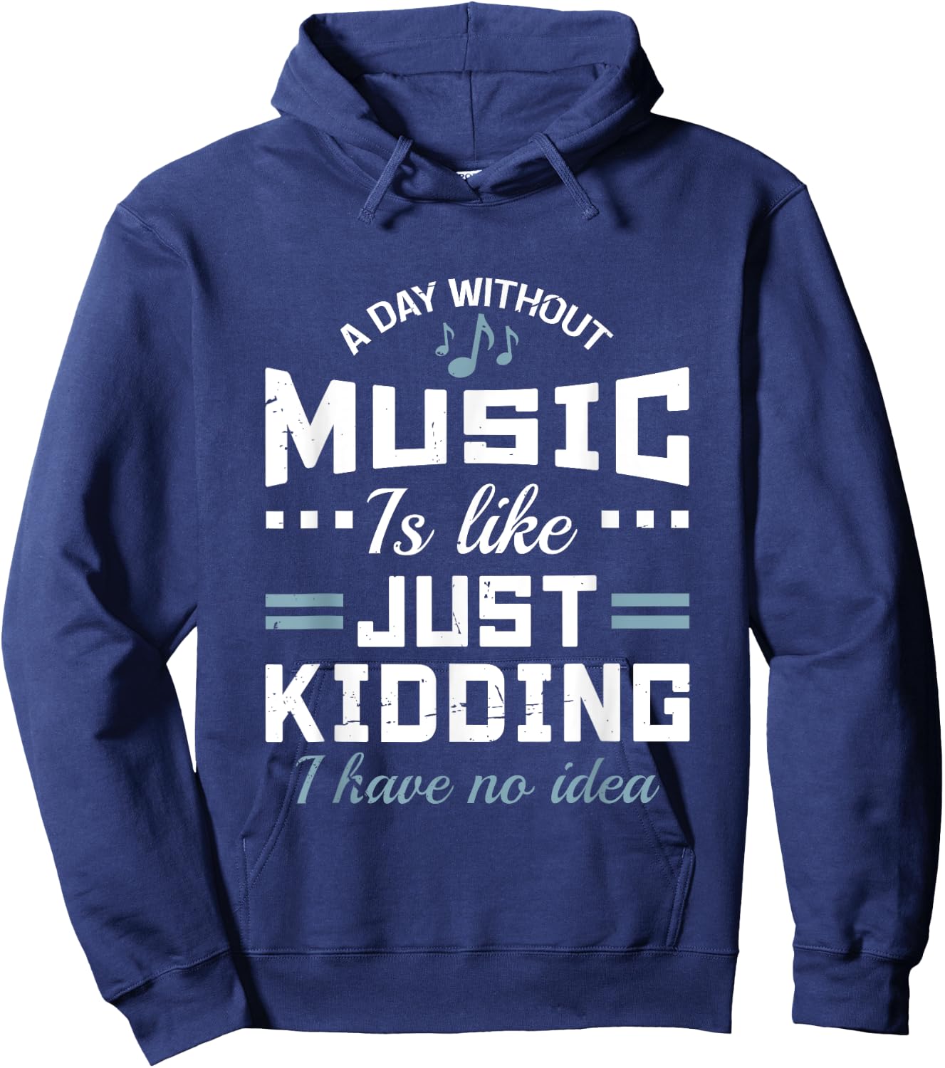 Music Theory Musician Music Teacher Funny Rock , Black Hoodie - Hoodie | Navy