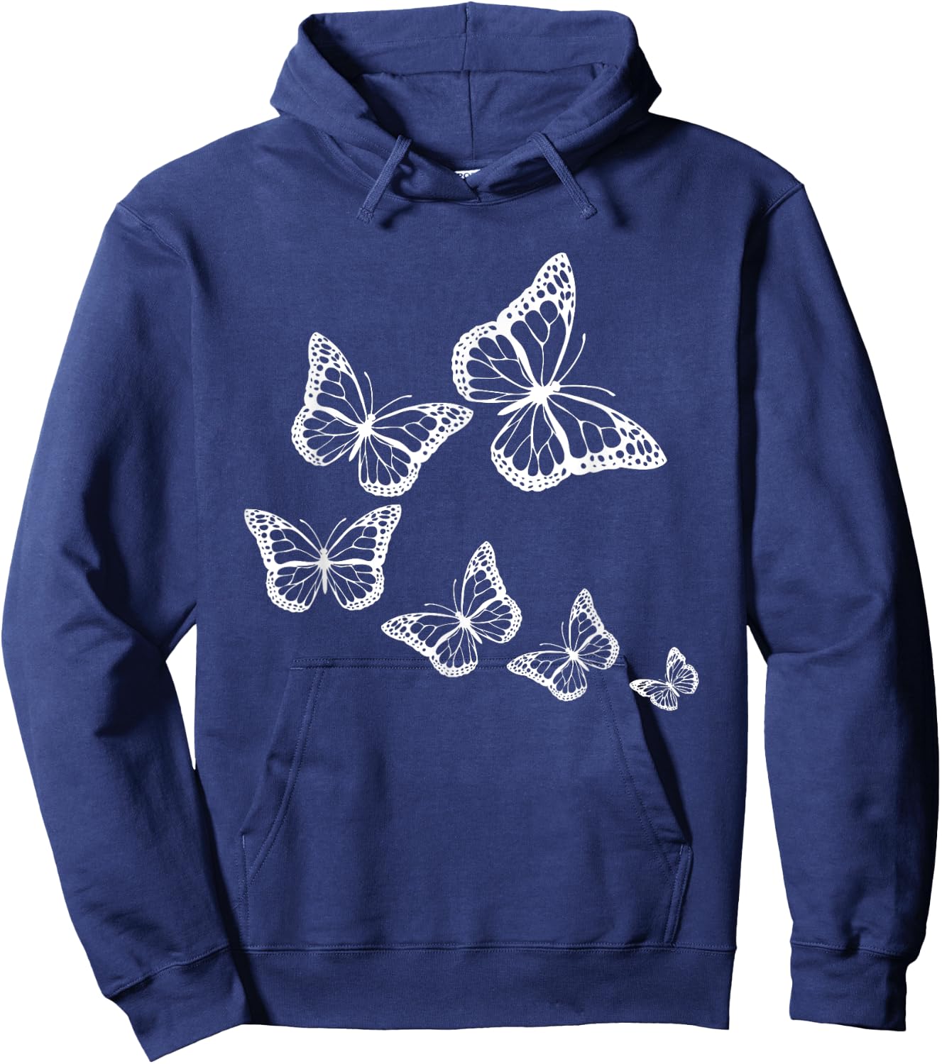 Butterfly Lovers Butterflies Earth Day Hoodie - Hoodie | Navy