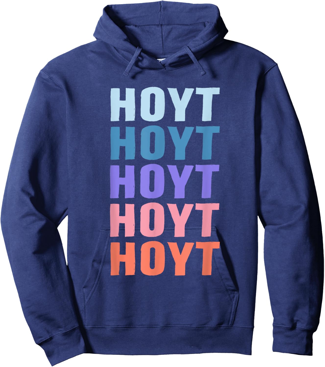 Funny Gift Name Hoyt Personalized First Name Hoodie - Hoodie | Navy