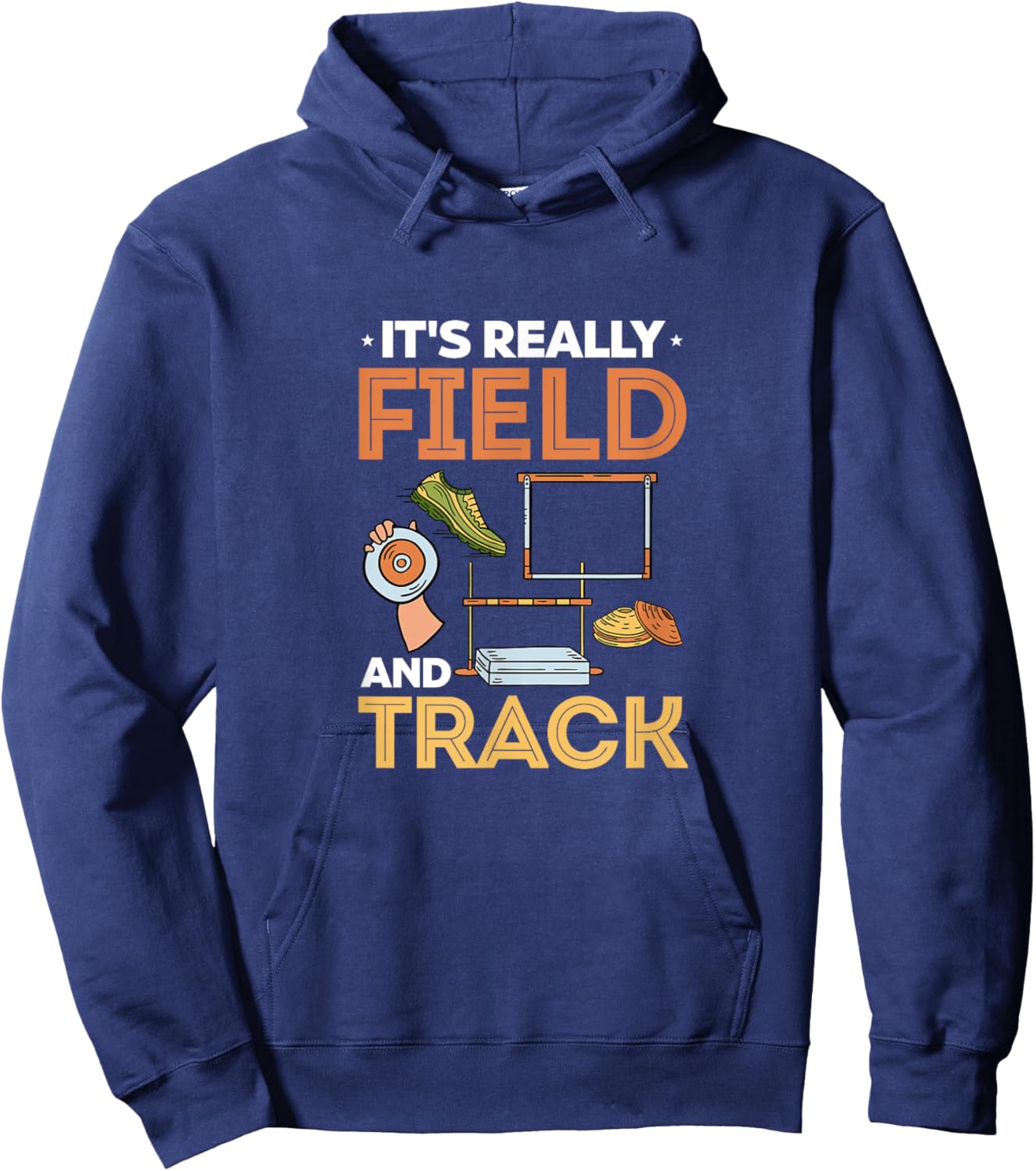 Track And Field Running - Expert Runner Field And Track Hoodie - Hoodie | Navy
