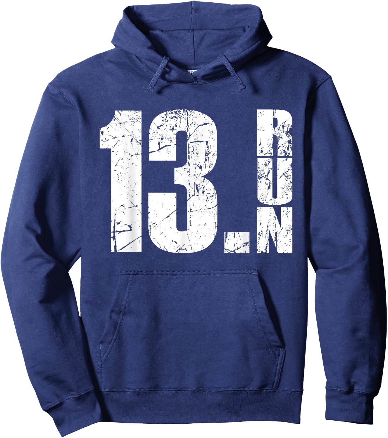 13.1 Half Marathon Running Marathon Runner Hoodie - Hoodie | Navy