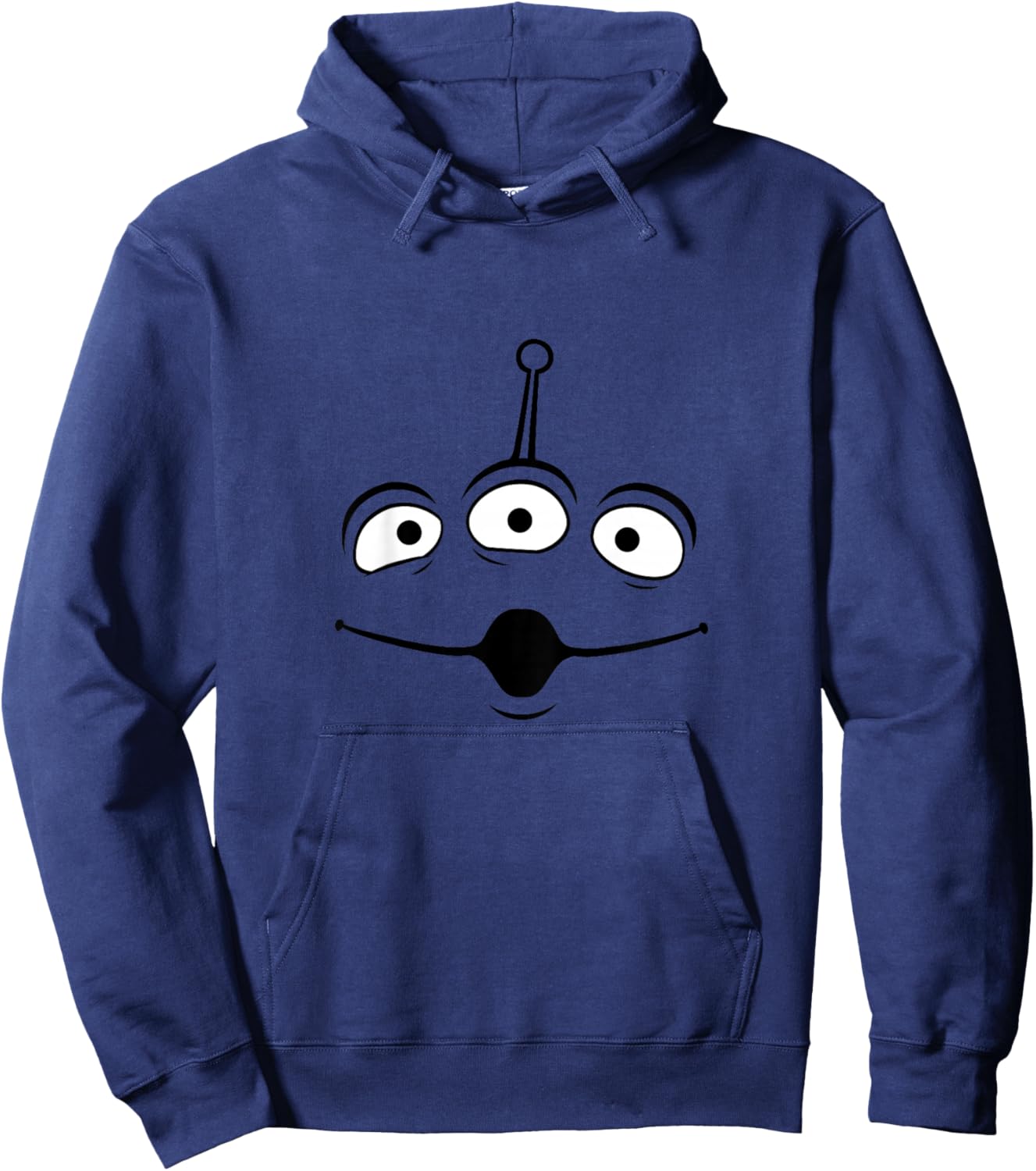 Kids Disney Pixar Toy Story Alien Face Toddler Youth Hoodie - Hoodie | Navy
