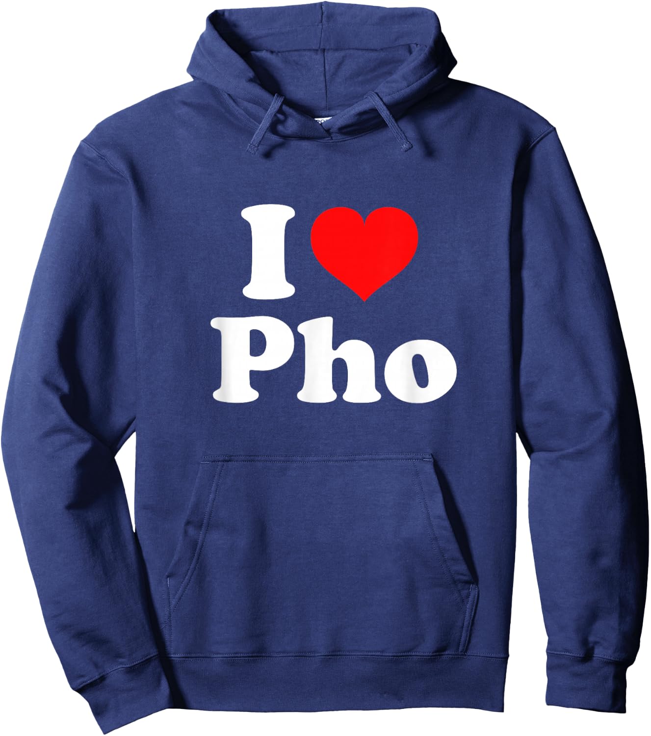 I Love Pho Hoodie - Hoodie | Navy