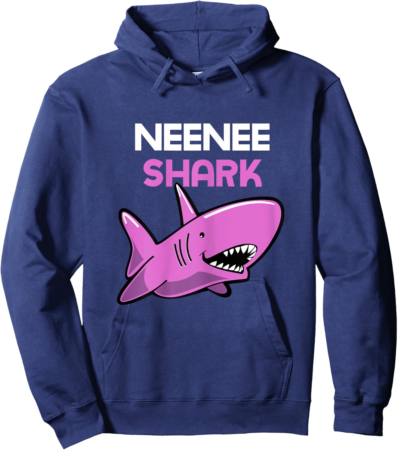 NeeNee Shark Funny Family Nee-Nee Hoodie - Hoodie | Navy