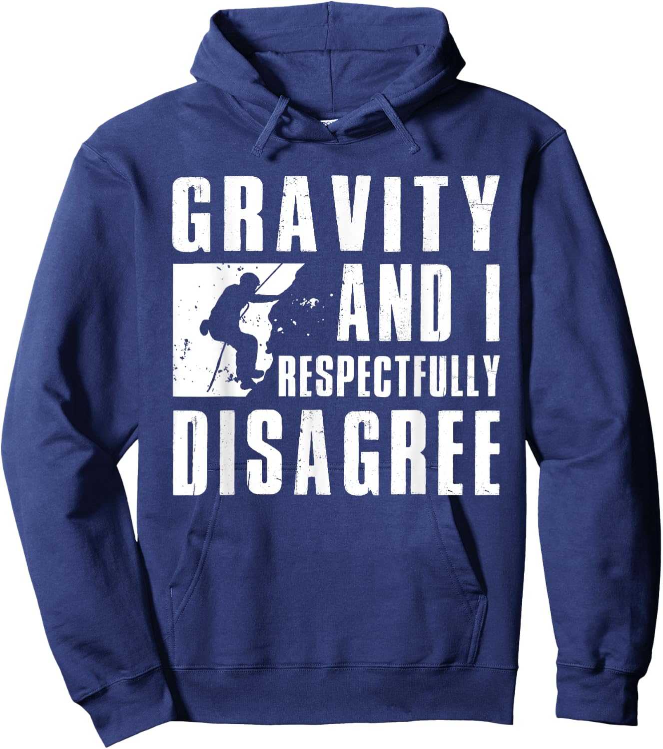 Funny Rock Climbing Art Women Bouldering Climber Hoodie - Hoodie | Navy